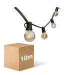 D'Lite LED Guirlande lumineuse Sparkl 10m 4W 250lm - 827 Blanc Très Chaud | IP44 - 5x Connectable