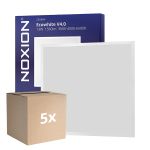 Lot 5x Noxion Panneau LED Ecowhite V4.0 13W 1560lm - 830-840-865 CCT | 30x30cm - Philips driver