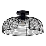 Eglo Plafonnier Rinroe Acier Noir Cuivre | Convient pour E27