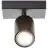 Brilliant Jello Plafonnier Métal Mat Noir 4.5W 345lm - 830 Blanc Chaud | Incl. 1x GU10