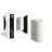 D'Lite Applique Murale Vossem Long Aluminium Blanc Up & Down| IP54 - Convient Pour 2x GU10