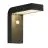 Nordlux Solar Monay Applique Murale Noir 5W 400lm - 830 Blanc Chaud
