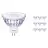 Lot 10x Philips Master Value LED Spot GU5.3 MR16 7.5W 660lm 60D - 940 Blanc Froid | Meilleur rendu des couleurs - Dimmable - Équivalent 50W