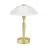 Eglo Lampe De Chevet Solo 1 Acier Dorée Blanc | IP20 - Convient pour 1x E14 