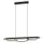 Eglo Suspension Luminaire Boyal Bois Noir, Rouille 40.5W 3600lm - 830 Blanc Chaud | Dimmable