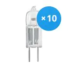 Lot 10x Osram Halogène G4 Capsule Halostar Starlite 5 W 