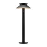 Nordlux Solar Tuinverlichting Justina Metaal Zwart 5W 400lm - 830 Warm Wit | Bewegings- en Lichtsensor