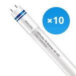 Voordeelpak 10x Philips LED Buis T8 MASTER (HF) High Output 14W 2000lm - 830 Warm Wit | 120cm - Dimbaar - Vervangt 36W