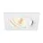SLV New Tria 68 Spot Aluminium Wit Vierkant 11W 700lm 38D - 918-930 Dim To Warm | Zaagmaat 68mm - Beste Kleurweergave