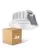 Voordeelpak 4x Ledvance LED  SPOT AIR FIX Aluminium  6W 480lm 36D - 927 Zeer Warm Wit | Zaagmaat 68mm - IP65 - Beste Kleurweergave -  Dimbaar