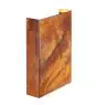 Nordlux Fold 15 Cortenstaal Wandlamp  Bruin Up & Down 10.4W 225lm - 830 Warm Wit