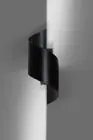 Emibig Wandlamp Spiner Staal Zwart | Geschikt voor 1x G9 - Max 8W