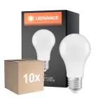 Voordeelpak 10x Ledvance Classic LED E27 Peer Mat 8.5W 806lm - 827 Zeer Warm Wit | Vervangt 60W